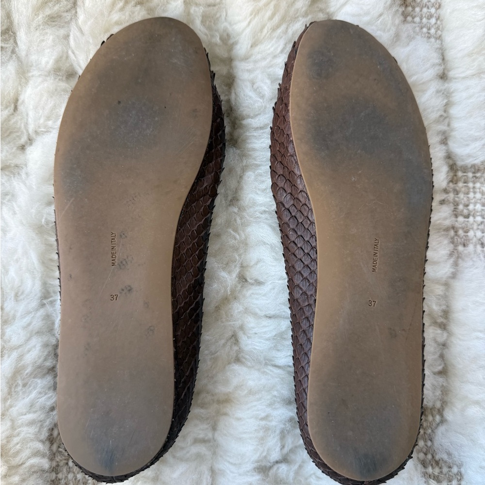 The Row Python Stella Slipper View 3